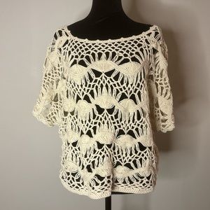 Crocheted top perfect for the summer!
